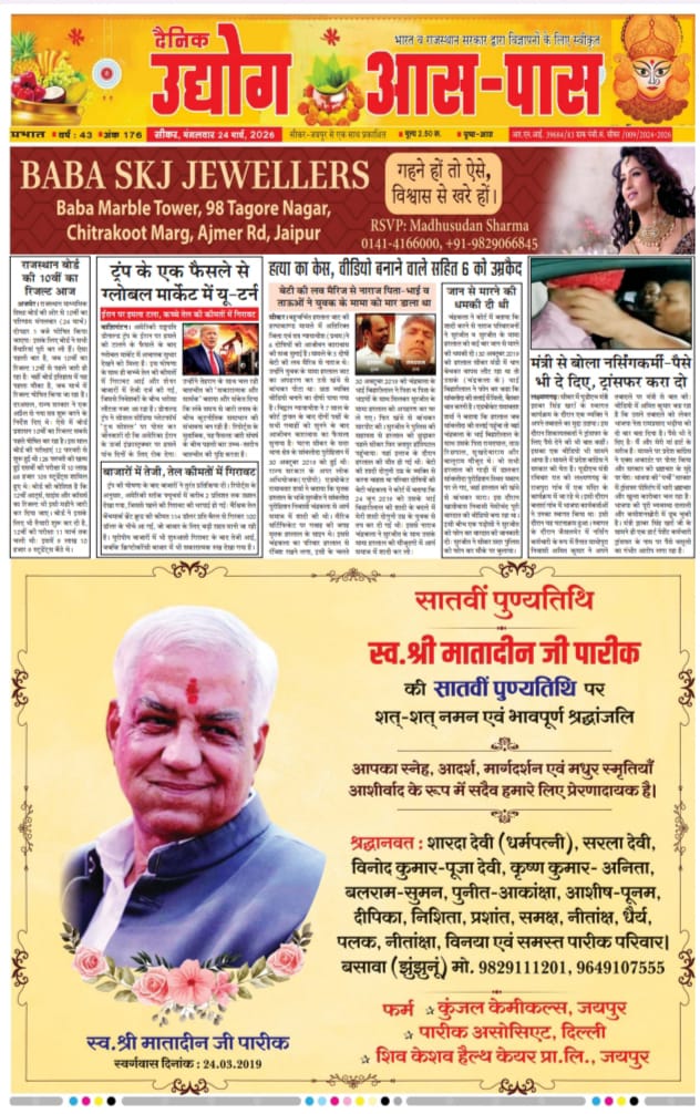 Sikar Today Epaper,Epaper Today sikar